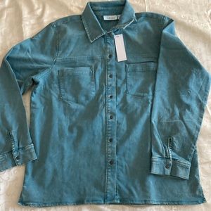 New d&CO denim +company women shirt